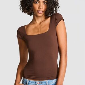 Brown Women's Top